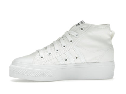 adidas Nizza Platform Mid Cloud White (Women's)