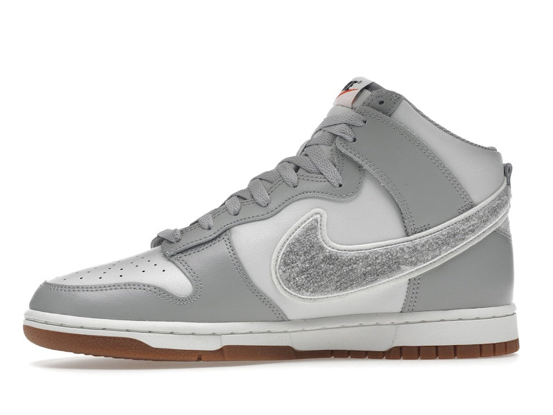 Nike Dunk High University Chenille Swoosh Light Smoke Grey