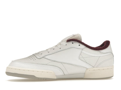 Reebok Club C 85 Packer Shoes Chalk White Maroon