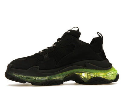 Balenciaga Triple S Black Yellow Fluo