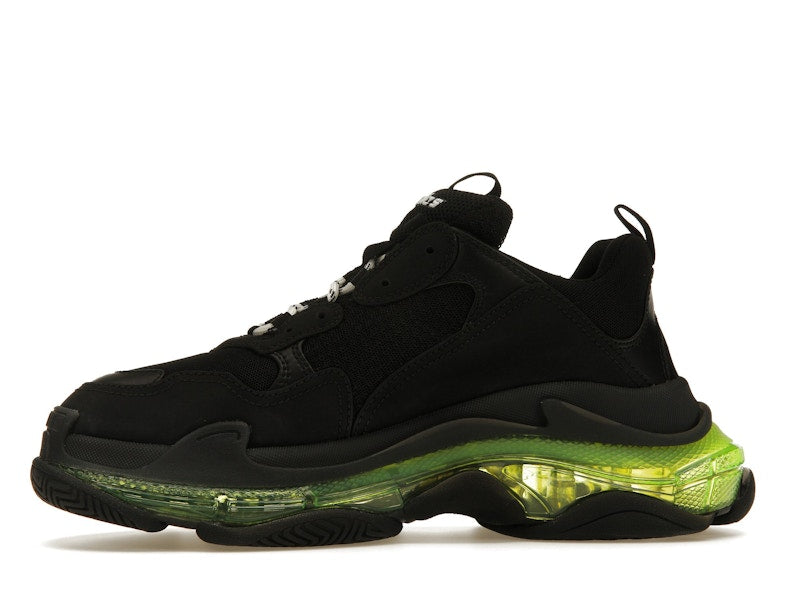 Balenciaga Triple S Black Yellow Fluo