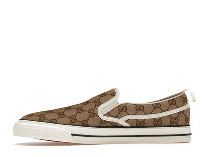 Gucci Tennis 1977 Slip On Beige Ebony
