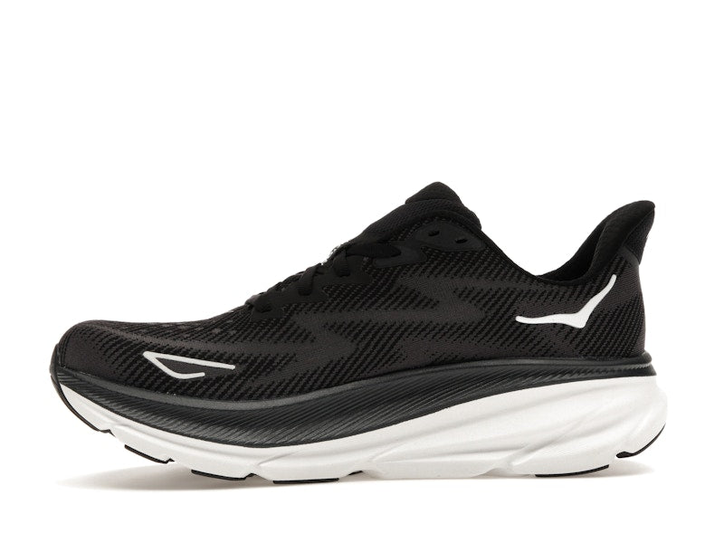 Hoka One One Clifton 9 Black White