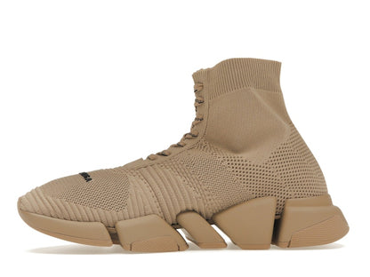 Balenciaga Speed 2.0 Lace Up Beige