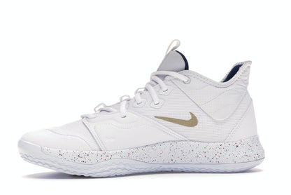 Nike PG 3 White Gold Navy