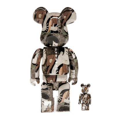Bearbrick Sharaku Toshusai (Otani Oniji III as Yakko Edobei) 100% & 400% Set