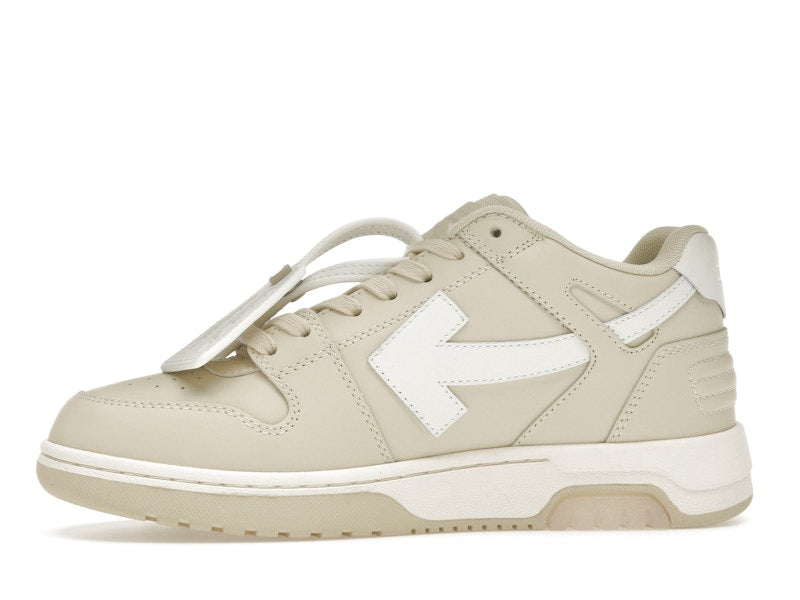 OFF-WHITE Out Of Office OOO Low Tops Angora White
