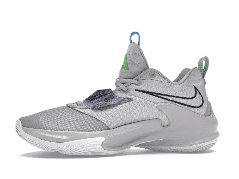 Nike Zoom Freak 3 NBA 75th Anniversary Grey Marble Lime