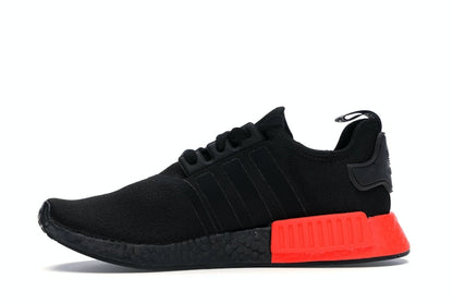 adidas NMD R1 Core Black Solar Red