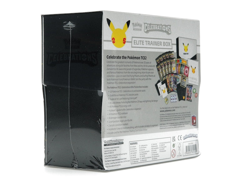 Pokémon TCG 25th Anniversary Celebrations Elite Trainer Box 4x Lot