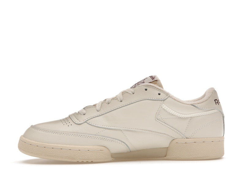 Reebok Club C 85 Chalk Alabaster Maroon