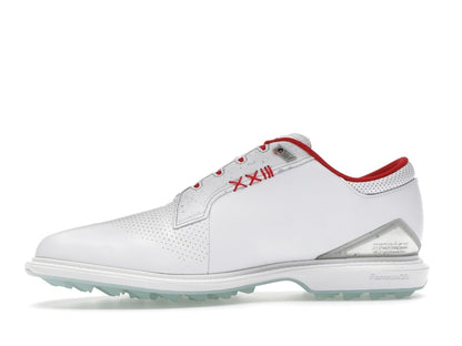 Jordan ADG 5 White Metallic Silver Blue Tint Fire Red (Wide)