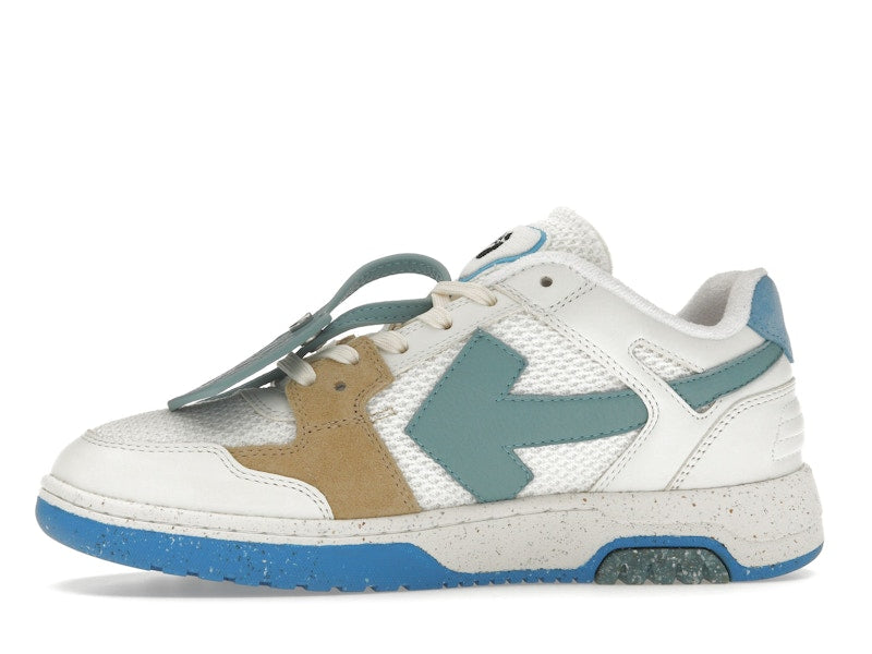 OFF-WHITE Out Of Office Low Slim White University Blue