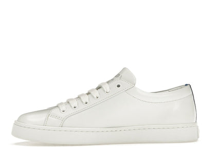 Prada Court Sneaker White Blue Leather (Women's)