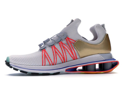 Nike Shox Gravity Vast Grey Metallic Gold