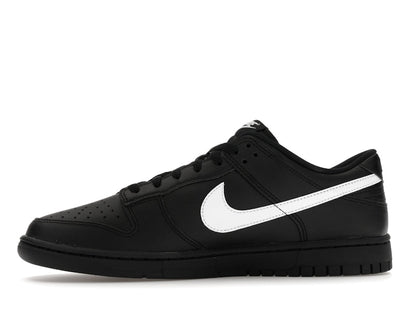 Nike Dunk Low Black White Swoosh