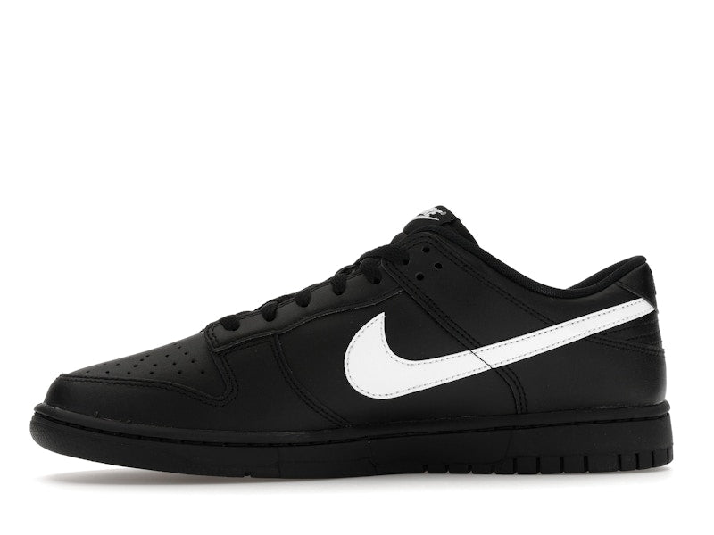 Nike Dunk Low Black White Swoosh