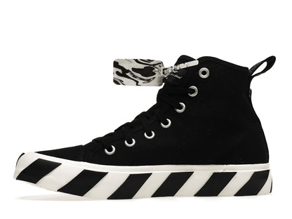 OFF-WHITE Vulcanized Mid Top Black White