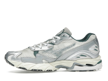 Mizuno Wave Rider 10 White Slate Bistro Green