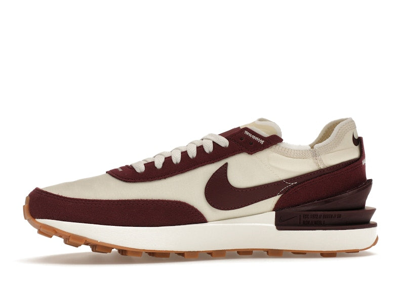 Nike Waffle One SE Coconut Milk Night Maroon