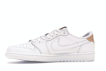 Jordan 1 Retro Low OG White Vachetta