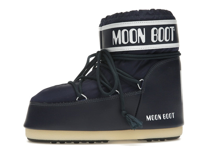 Moon Boot Icon Low Nylon Boot Blue