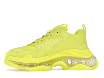 Balenciaga Triple S Clear Sole Fluo Yellow White (Women's)