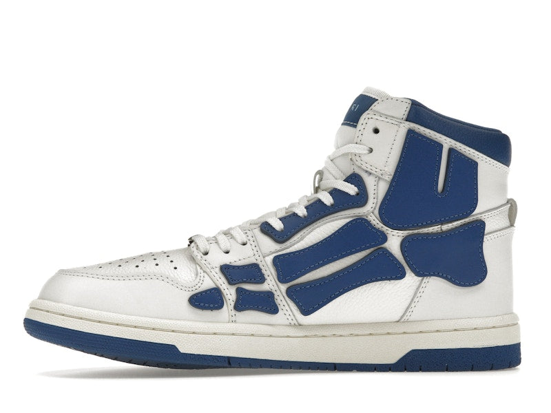 AMIRI Skel Panelled High Top White Blue