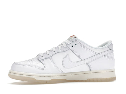 Nike Dunk Low SE Rainbow Lace Swoosh White (GS)