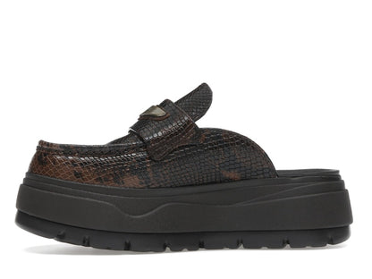 Jordan Mule Croc Velvet Brown (Women's)