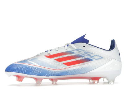 adidas F50 Pro FG Cloud White Solar Red Lucid Blue