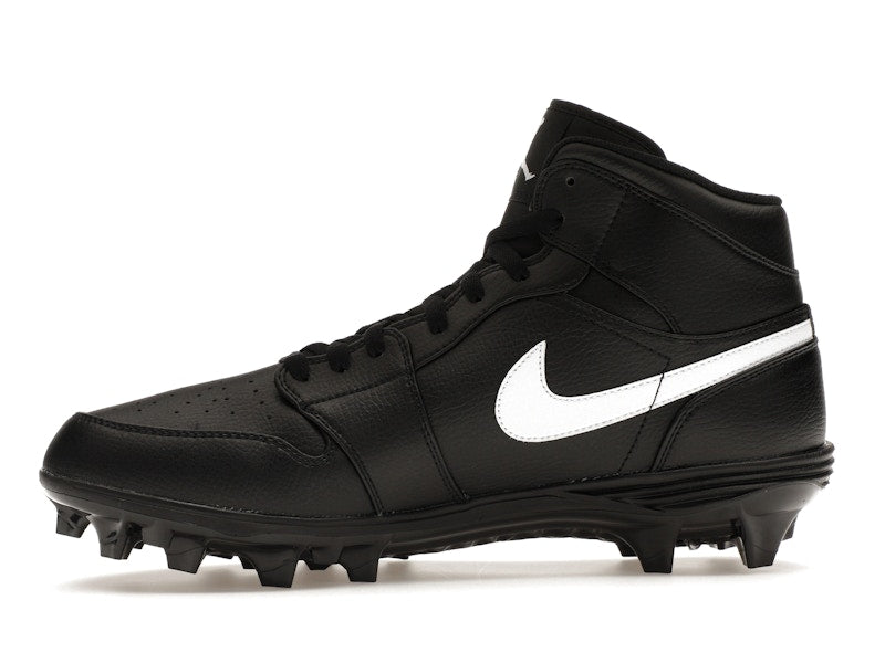 Jordan 1 Mid TD Cleat Black White