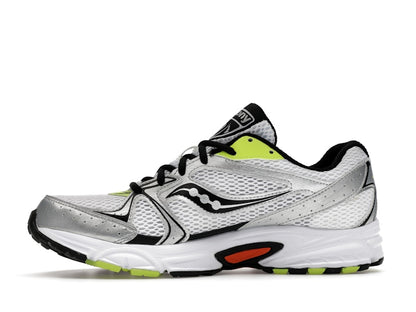 Saucony Grid Ride Millennium White Silver Lime Orange