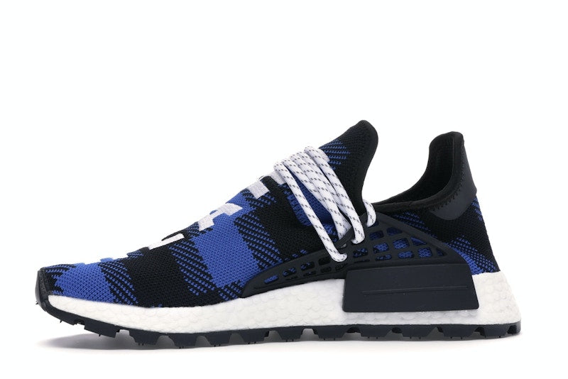 adidas NMD Hu Pharrell x BBC Blue Plaid