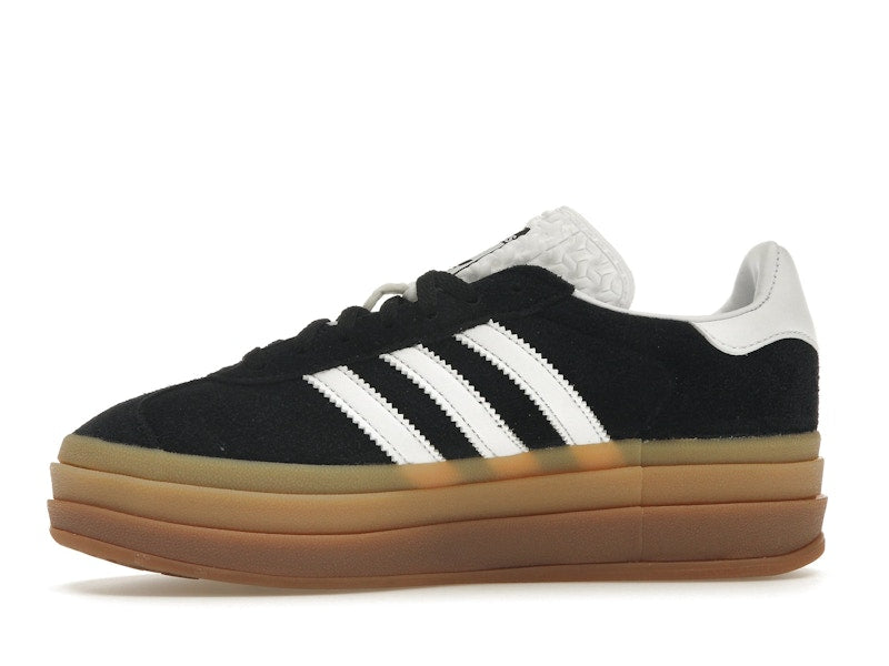 adidas Gazelle Bold Black White Gum (Women's)