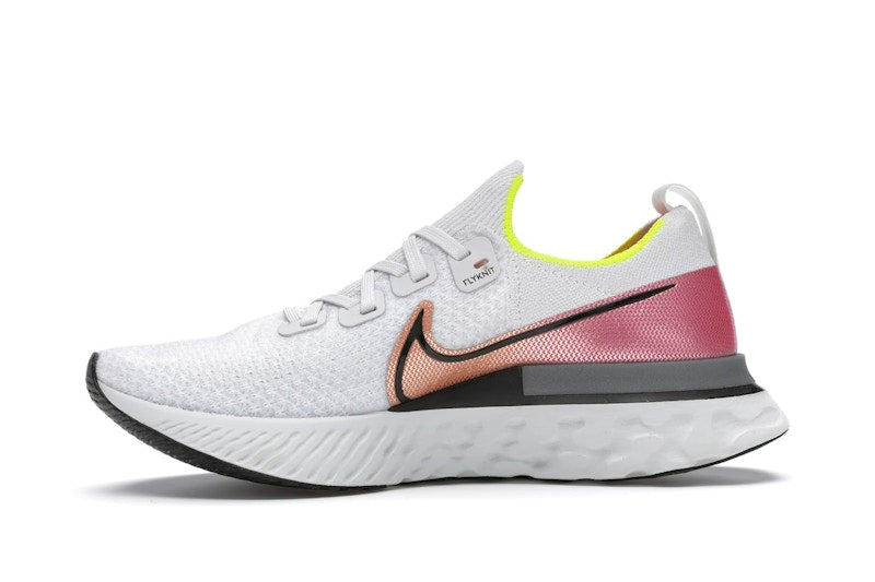 Nike React Infinity Run Platinum Tint Pink Blast