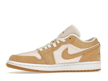 Jordan 1 Low SE Twine Orange Quartz Corduroy (Women's)
