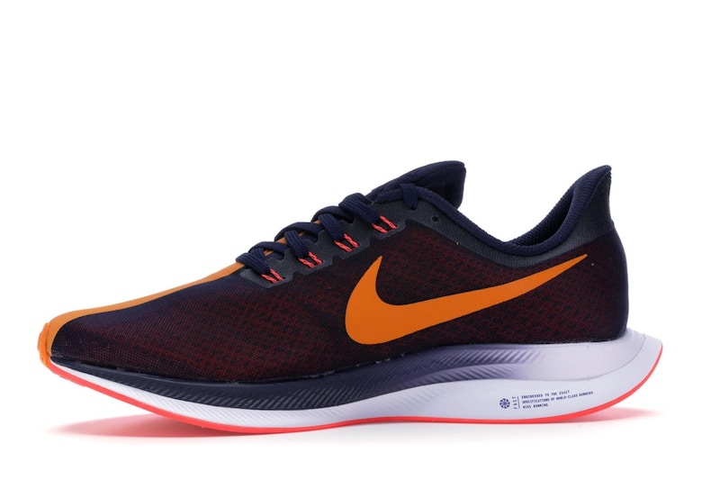 Nike Zoom Pegasus 35 Turbo Blackened Blue Orange Peel