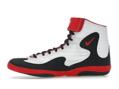 Nike Inflict White Black University Red
