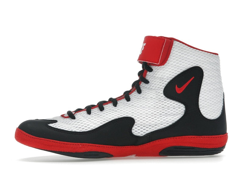 Nike Inflict White Black University Red
