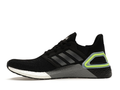 adidas Ultra Boost 20 Core Black Signal Green
