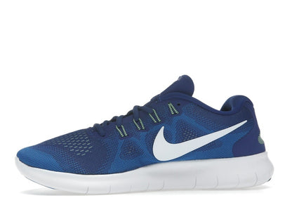 Nike Free Rn 2017 Deep Royal Blue White-Soar