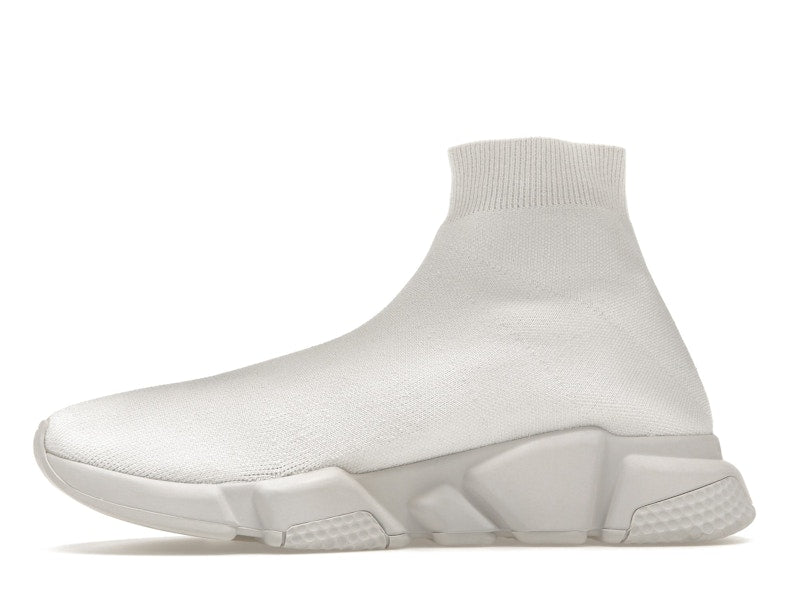 Balenciaga Speed Graffiti Trainers White Black