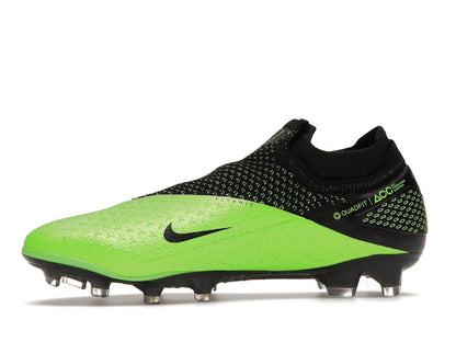 Nike Phantom Vision 2 Elite Dynamic Fit FG Black Green Strike