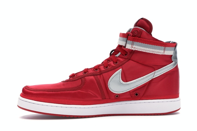 Nike Vandal High Supreme University Red Metallic Silver