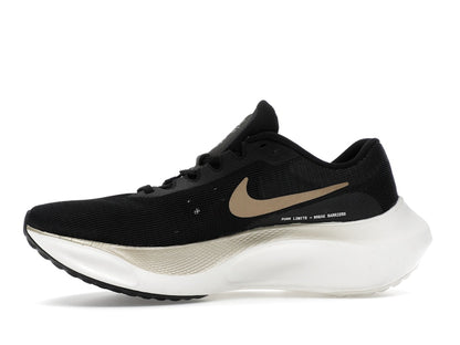 Nike Zoom Fly 5 Black Metallic Gold Grain