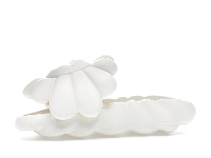 Takashi Murakami Ohana Full-Bloom Slide Star White