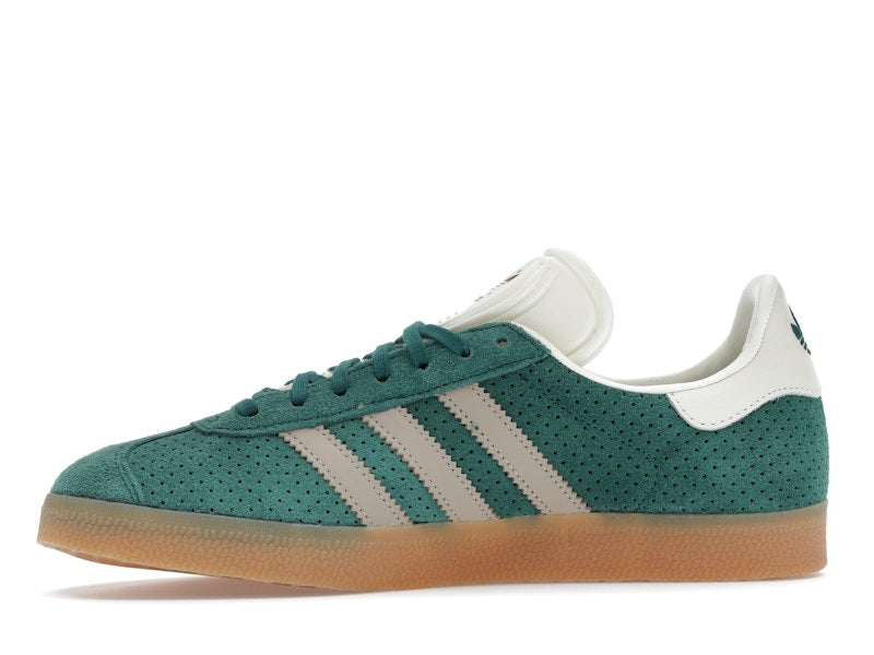 adidas Gazelle Collegiate Green Wonder Beige Gold Metallic