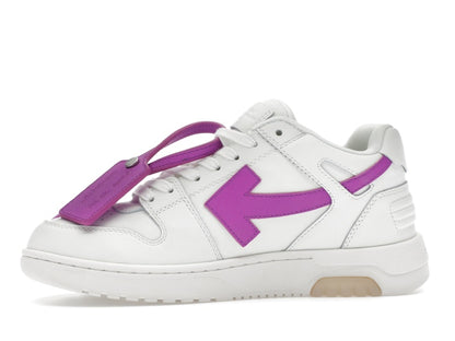 OFF-WHITE Out Of Office OOO Low Tops White Purple (Women's)