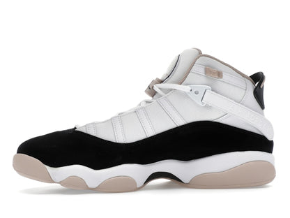 Jordan 6 Rings White Fossil Stone Black